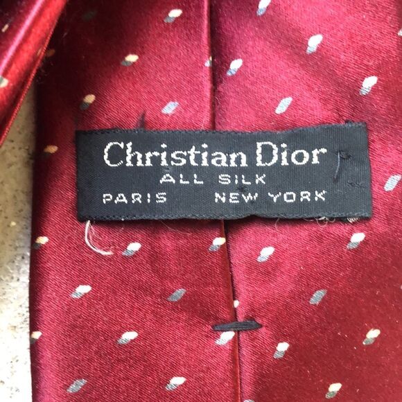 Christian Dior Silk tie - Picture 2 of 3